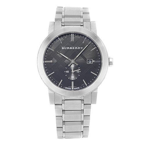 burberry check stamped bracelet watch