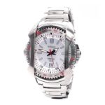 Seiko Men’s SNQ087 Perpetual Calendar Silver Dial Stainless Steel Watch