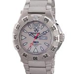 REACTOR Men’s ‘Gamma TI’ Quartz Titanium Automatic Watch, Color:Silver-Toned (Model: 52002)