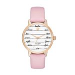 kate spade new york Leather Strap Metro Watch