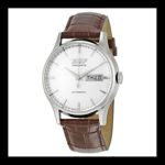 Tissot Men’s TIST0194301603101 Heritage Visodate Stainless Steel Automatic Watch with Brown Leather Band