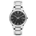 Burberry Men’s BU9001 Large Check Stainless Steel Bracelet Watch