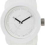 Diesel Men’s DZ1436 Double Down White Silicone Watch