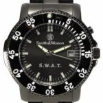 Smith & Wesson Men’s SWW-45M S.W.A.T. Black Metal Strap Watch
