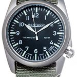 Bertucci A-4T Aero Vintage Watch Black/Ti-Def Drab Band 13400