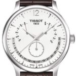 Tissot Men’s T0636371603700 Stainless Steel Watch With Brown Band