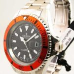 Croton Men’s CA301157ORBK Stainless Steel Quartz Watch