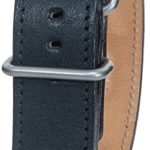Bertucci B-10M Montanaro Survival Duration Leather Black 22mm Watch Band