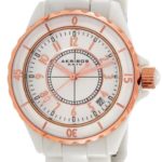 Akribos XXIV Ceramic Ladies Watch AK484WTR