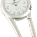 Smith & Wesson SWW-36-SLV LED Light Carabineer Pocket Watch, Silver