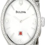 Bulova Women’s 96R192 Analog Display Analog Quartz Silver Watch