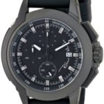Ritmo Mundo Unisex 1151/1 Black Quantum Sport Quartz Chronograph Aluminum Accents Watch