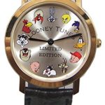 Looney Tunes Pedre Watch 12 Warner Bros. Characters 18K Gold plate LE