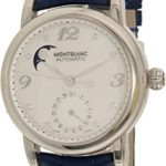 Montblanc Women’s Star 38275 Blue Leather Swiss Automatic Watch