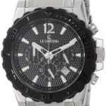 Le Chateau Men’s 5416M_BLK Sports Dinamica Collection Watch