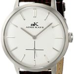 Adee Kaye Men’s AK225-M/SV Classique Analog Display Japanese Quartz Brown Watch