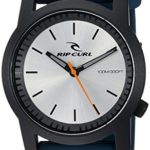 Rip Curl Men’s ‘Cambridge’ Quartz Plastic and Silicone Sport Watch, Color:Blue (Model: A2698-BIC)
