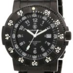 Smith & Wesson Men’s SWW-357-BSS Commander Tritium H3 Black Stainless Steel Strap Watch