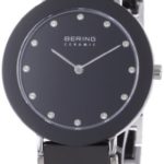 BERING Time 11435-749 Womens Ceramic Collection Watch with Stainless steel Band and scratch resistant sapphire crystal. Designed in Denmark.