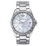 Juicy Couture Women’s 1901295 Analog Display Quartz Silver Watch