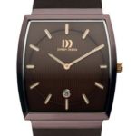 Stainless Steel Men’s Watch with Brown Band and Case [Watch] Danish Design