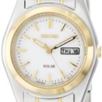 Seiko Women’s SUT108 Two-Tone Stainless Steel Solar Watch