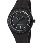 Momo Design Md3006-Fl-Bk11 Women’s Mirage Black Silicone And Dial Watch