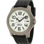 Momentum by St Moritz watch corp Cobalt Lite Titanium Watch with Rubber Strap