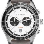 Esprit Watch Ryan Grey – ES108241001-Grey – calfskin-Round – 45 mm