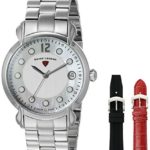 Swiss Legend Women’s 16592SM-02-SET Layla Analog Display Swiss Quartz Stainless Steel Watch Set