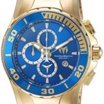 Technomarine Men’s ‘Manta’ Quartz and Stainless Steel Casual Watch, Color:Gold-Toned (Model: TM-215045)