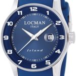 LOCMAN watch Island Quartz date silicon unisex 0600 060000BL-BLW2SIB