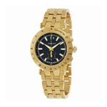 Versace Men’s ‘V-Race’ Swiss Quartz Stainless Steel Casual Watch, Color:Gold-Toned (Model: VAH070016)
