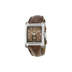 Baume Mercier Men’s 10028 Hampton Mens Brown Leather Strap Automatic Watch