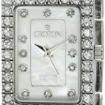 CROTON Women’s CN207536SSMP Analog Display Quartz Silver Watch