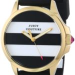 Juicy Couture Women’s 1901098 Jetsetter Black and White Stripe Dial Watch