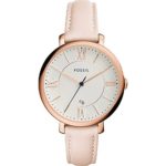 Fossil Jacqueline Date Leather Watch