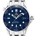 Omega Men’s 21230362003001 Seamaster300 Analog Display Swiss Automatic Silver Watch