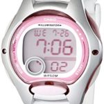 Casio Women’s LW200-7AV Digital Watch with White Resin Strap
