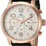 Tommy Hilfiger Men’s 1791236 Jake Analog Display Japanese Quartz Black Watch