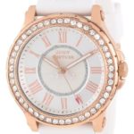 Juicy Couture Women’s 1901052 “Pedigree” Crystal-Accented Rose Gold Watch