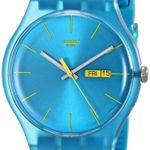 Swatch Men’s SUOL700 Watch with Turquoise Band