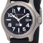 Momentum Women’s 1M-SP01B1 Atlas Black Dial Black SLK Rubber Watch