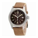 Hamilton Khaki Field Quartz H68201993 Brown / Brown Rugged Canvas Analog Quartz Unisex Watch