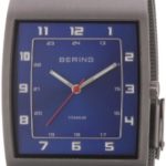 BERING Time 11233-078 Mens Classic Collection Watch with Mesh Band and super hardened mineral glass. Designed in Denmark.