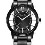Kenneth Cole New York Men’s KC3994 Transparency Classic See-Thru Dial Round Case Watch