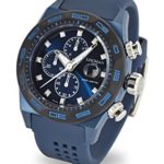 Locman Italy Men’s ‘Stealth 300 Metri’ Quartz Stainless Steel and Rubber Diving Watch, Color:Blue (Model: 0217V4-BKBLNKS2B)