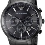 Emporio Armani Men’s AR2453 Dress Black Mesh Watch