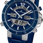 Jacques Lemans Men’s 1-1712C Milano Sport Analog with Analog-Digital Display Watch