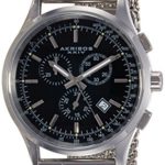 Akribos XXIV Men’s AK625SSB “Ultimate” Stainless Steel Watch